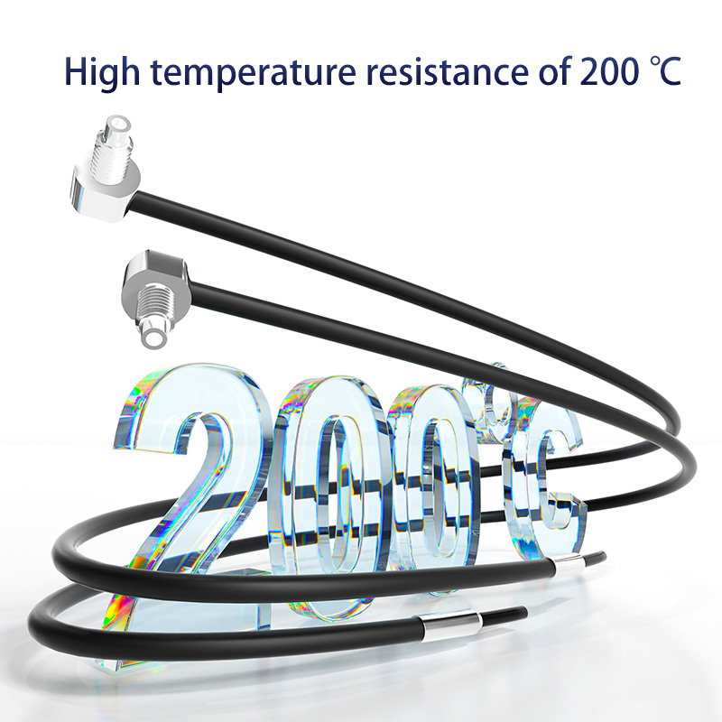 「革新的な高テンプル拡散反射右角光ファイバーケーブルFWGR-420H-TZ最大200°Cの産業検査のための 