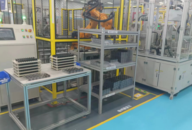 アプリケーションケース|磁気鋼の荷重と荷降ろしのためのフウェイインテリジェントコンポジットロボット
